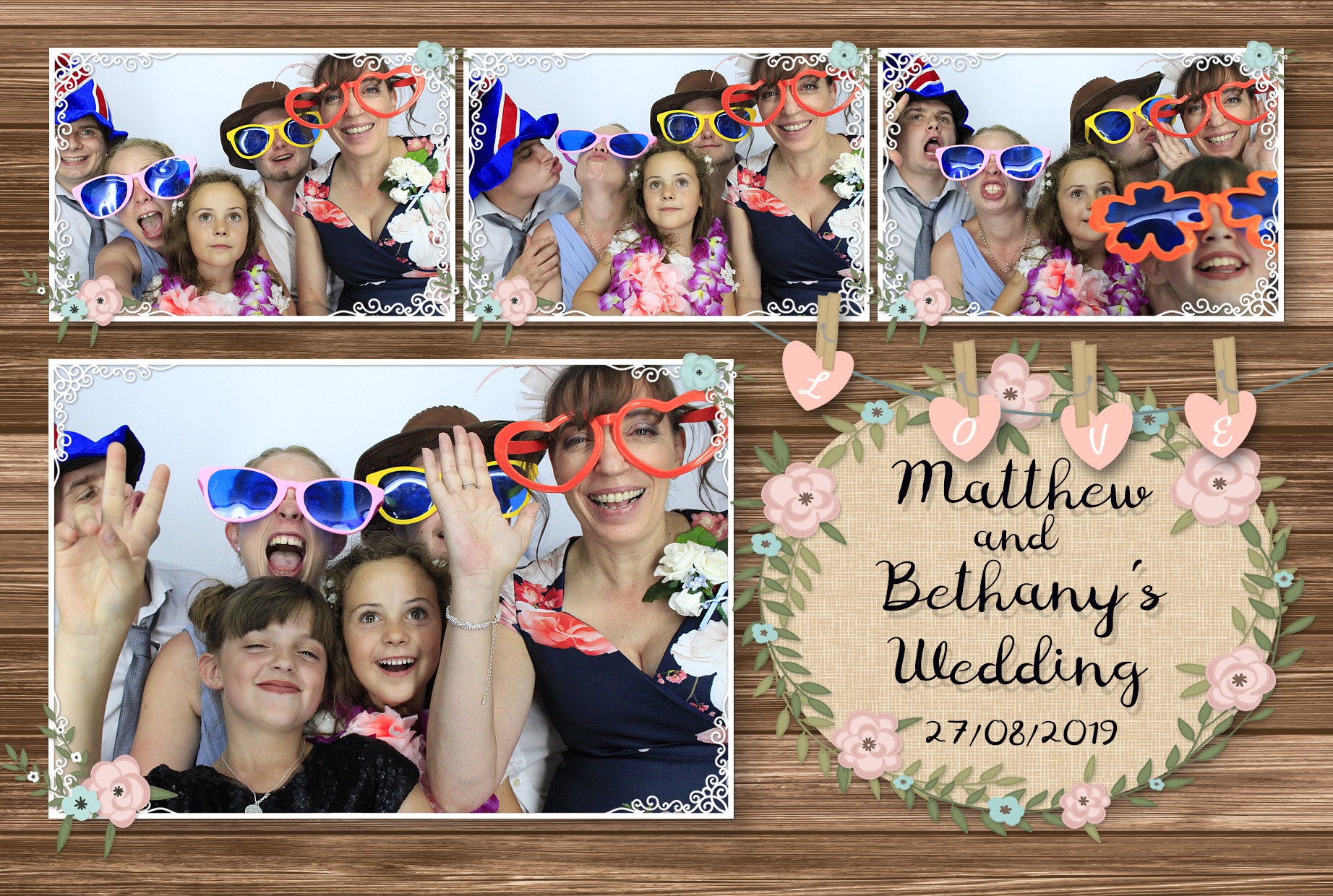 Matthew and Bethany’s Wedding | View more photos from the event at gallery.myphotoboothexperience.co.uk/u/MyPhotoBoothExperienceLtd/Matthew-and-Bethany’s-Wedding